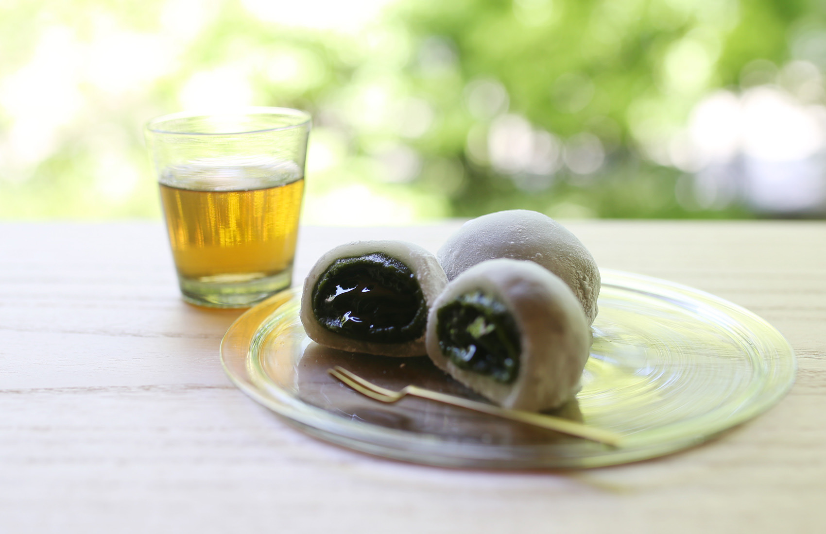 とろり、とろり 初夏の大福。