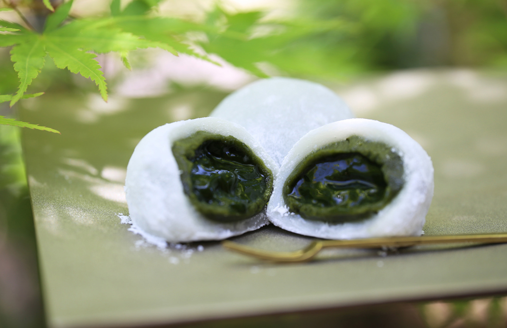 とろり、とろり 初夏の大福。