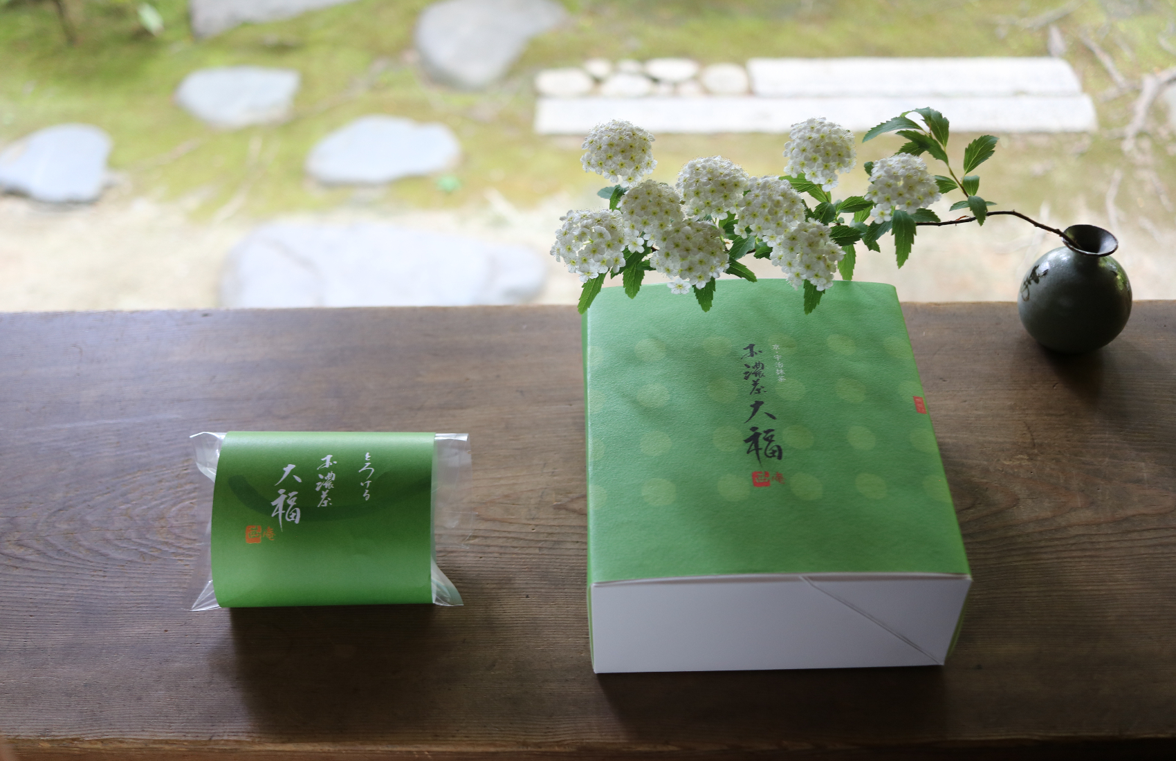 とろり、とろり 初夏の大福。