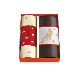 迎春　干支風游姿　午年