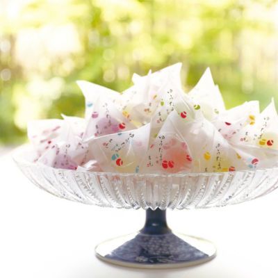 茜庵のベビーギフト 錦玉菓子 ゆうたま7個入｜菓游茜庵