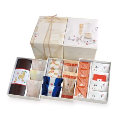 風土菓抄 冬三段 | 菓游 茜庵 オンラインショップ